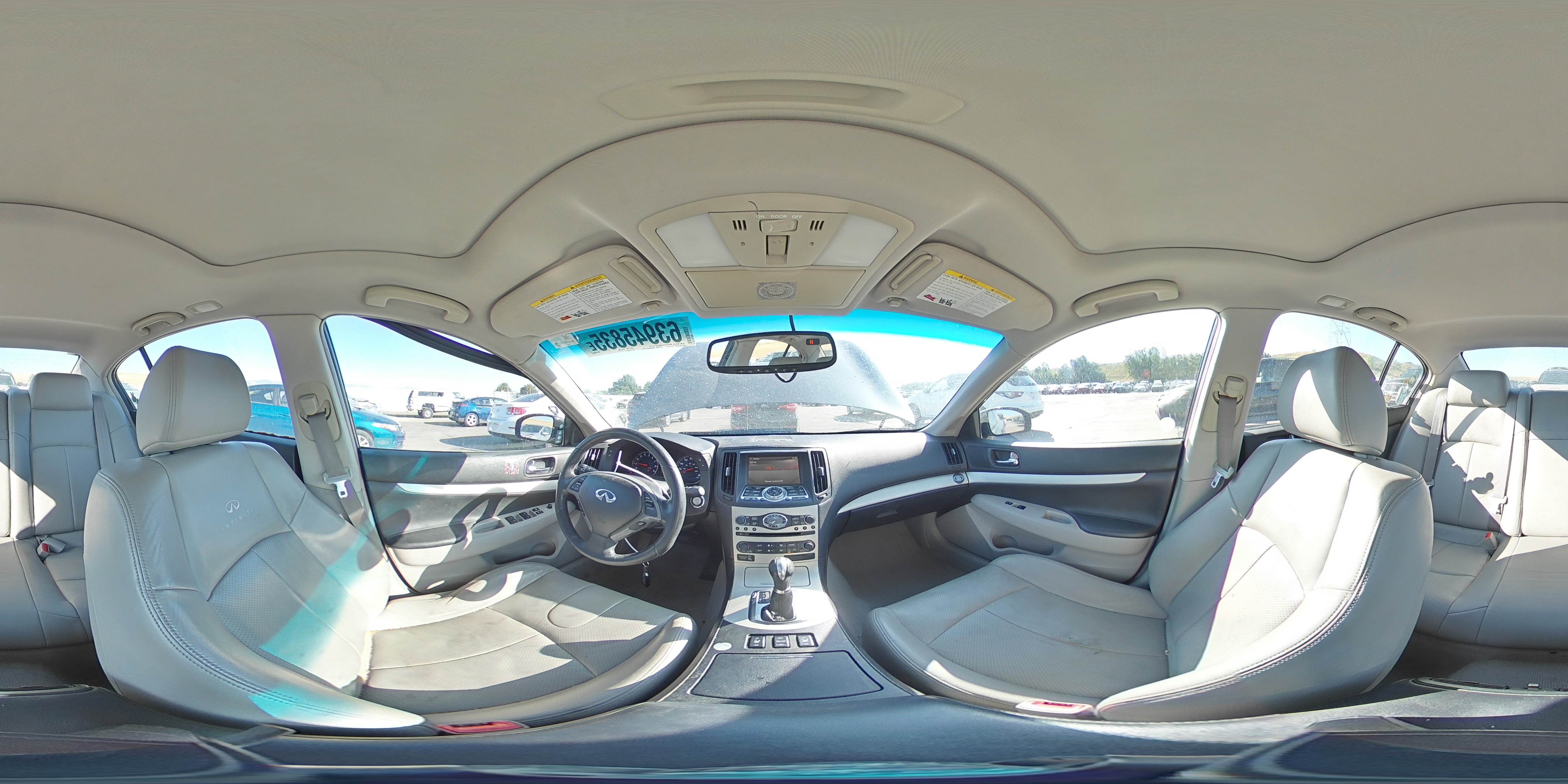 2007 Infiniti G35 VIN: JNKBV61F57M820544 Lot: 63945835