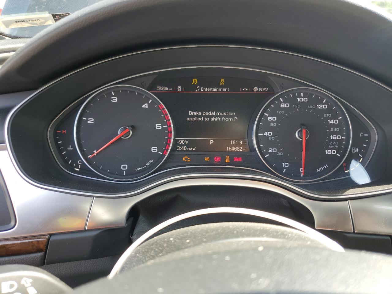 2014 Audi A6 Premium Plus VIN: WAUFMAFCXEN153630 Lot: 61623235