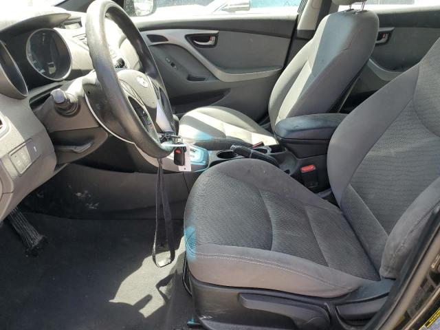  HYUNDAI ELANTRA 2012 Чорний