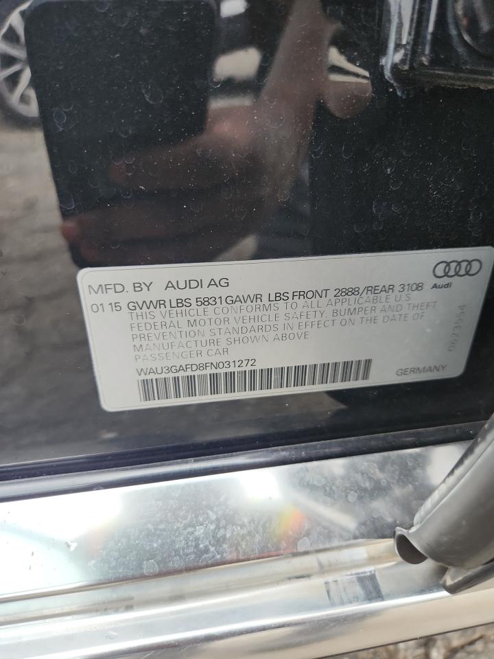 wau3gafd8fn031272 WAU3GAFD8FN031272 2015 Audi A8 L Quattro