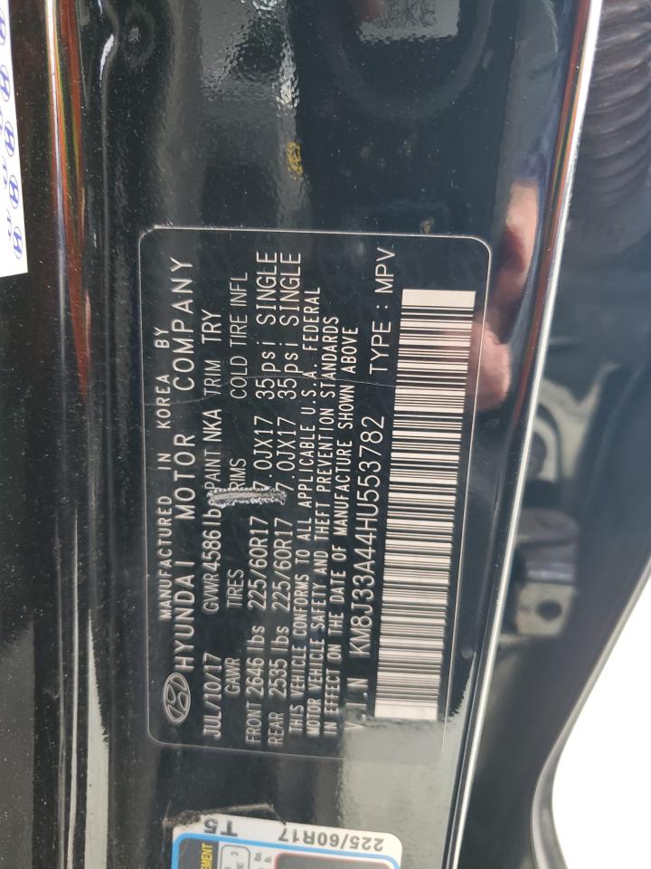 km8j33a44hu553782 KM8J33A44HU553782 2017 Hyundai Tucson Limited
