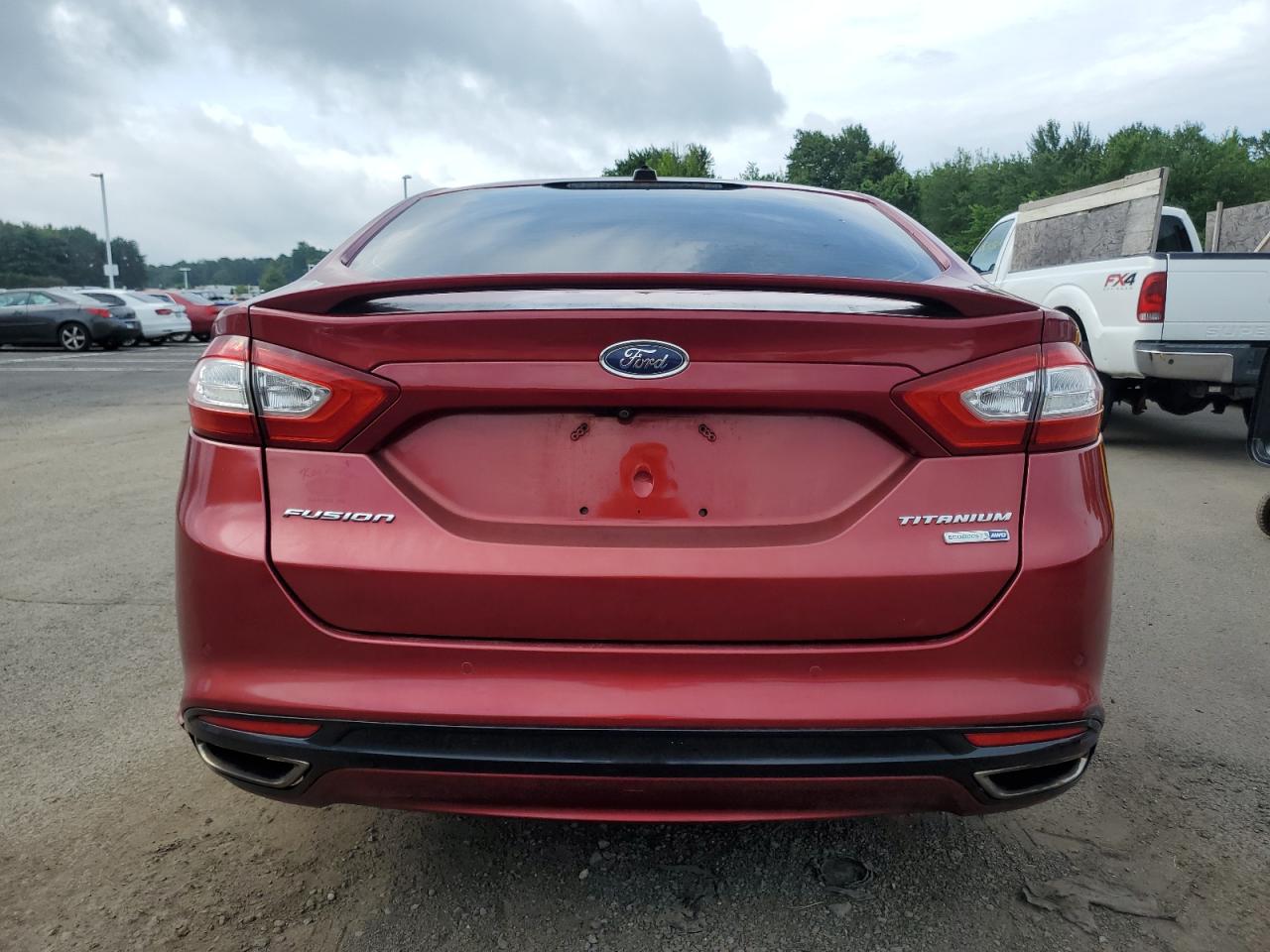 2013 Ford Fusion Titanium VIN: 3FA6P0D93DR188393 Lot: 65405705