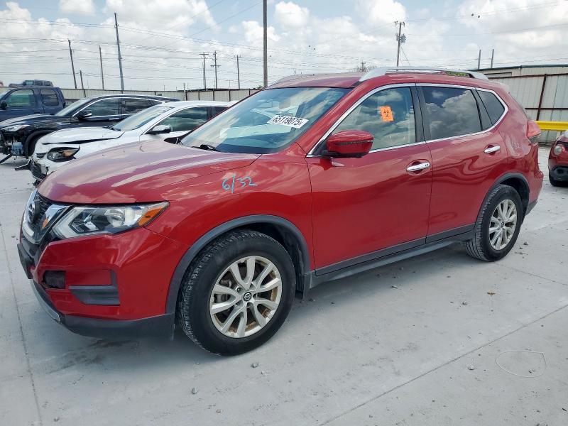  NISSAN ROGUE 2017 Czerwony