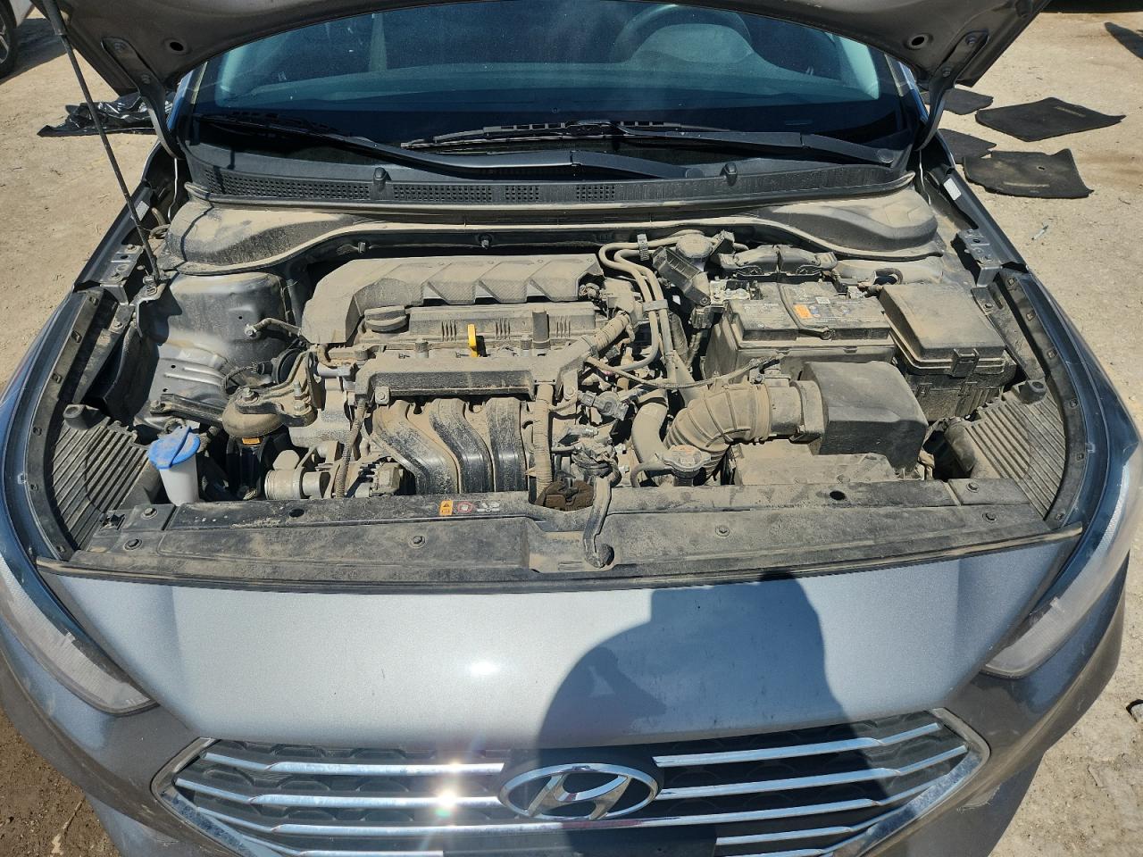 2022 Hyundai Accent Se VIN: 3KPC24A69NE178991 Lot: 63338385
