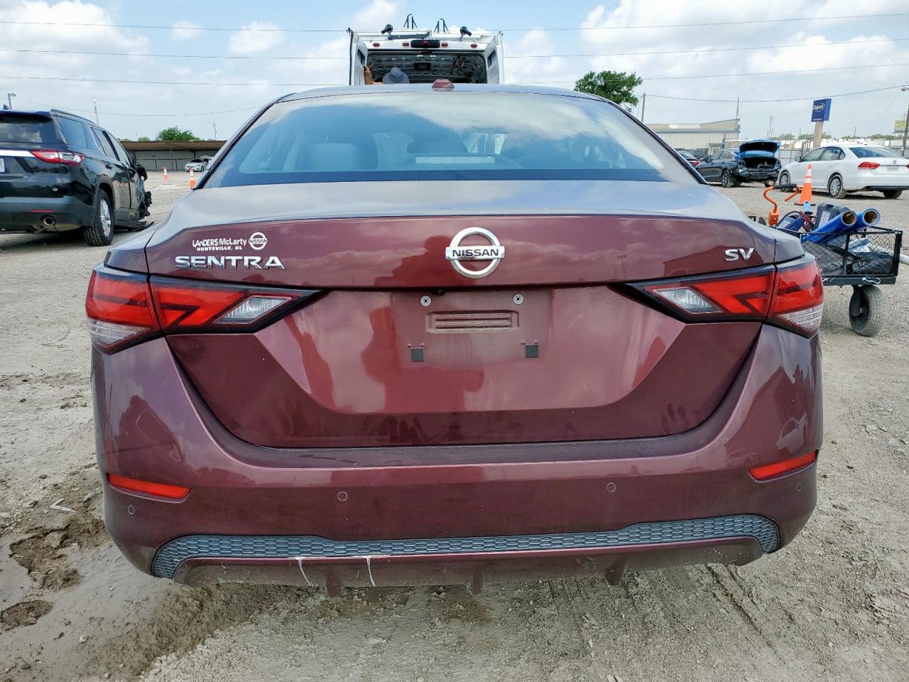 2020 Nissan Sentra Sv VIN: 3N1AB8CV1LY235895 Lot: 64978075