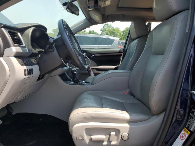  TOYOTA HIGHLANDER 2016 Granatowy
