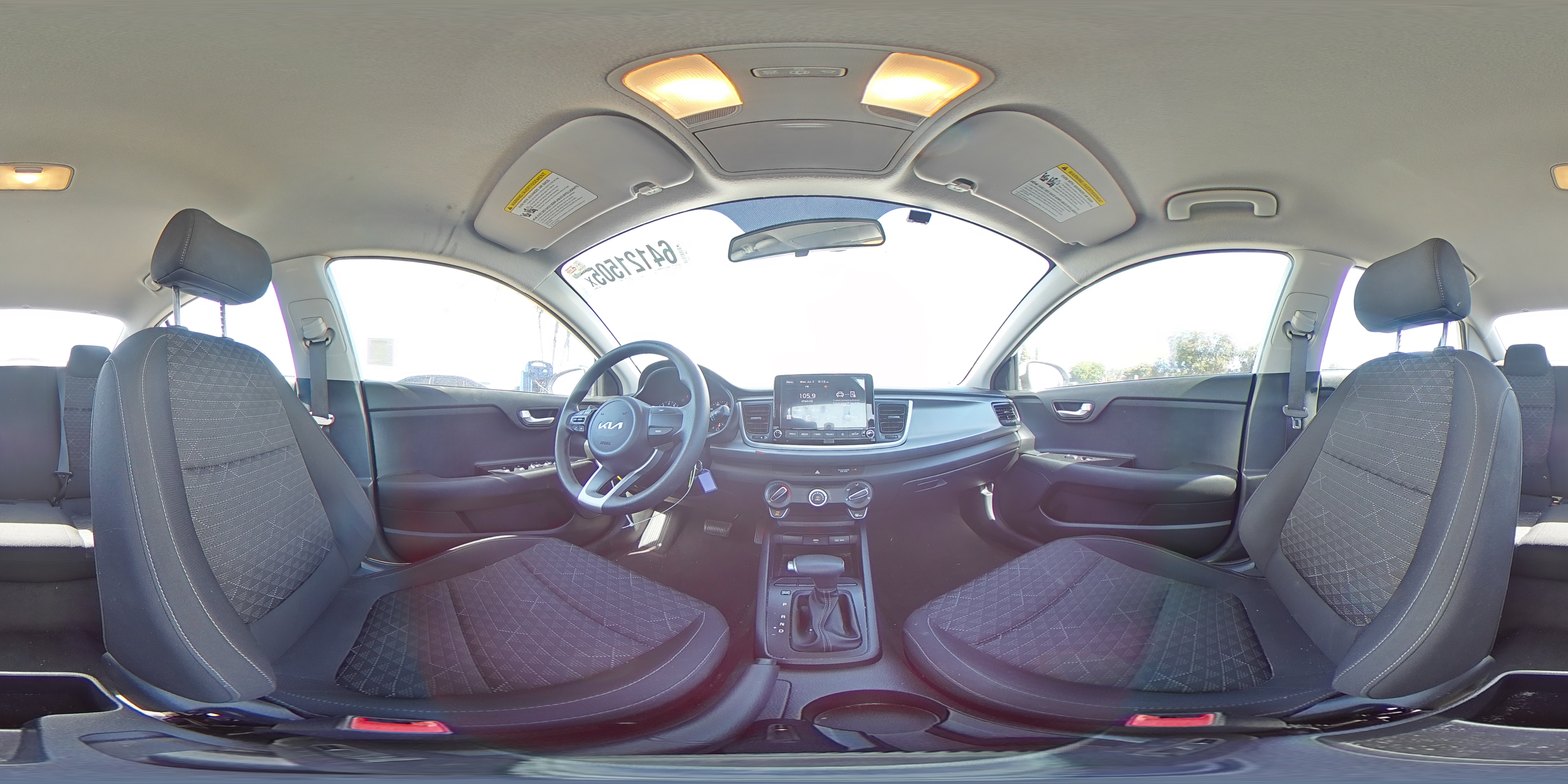 2023 Kia Rio Lx VIN: 3KPA24AD9PE619303 Lot: 64121505