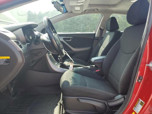  HYUNDAI ELANTRA 2015 Red
