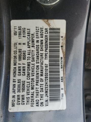 2011 HONDA INSIGHT EX  
