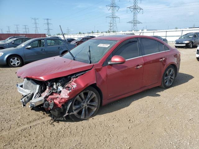  CHEVROLET CRUZE 2013 Czerwony