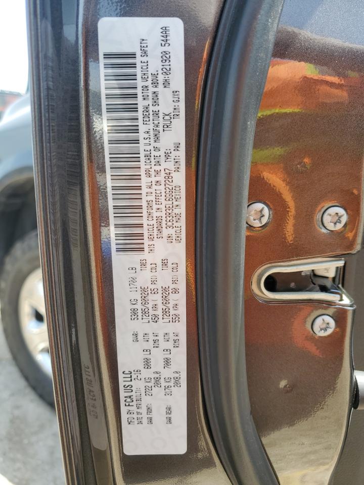 2016 Ram 3500 Laramie VIN: 3C63R3EL6GG272847 Lot: 65592835