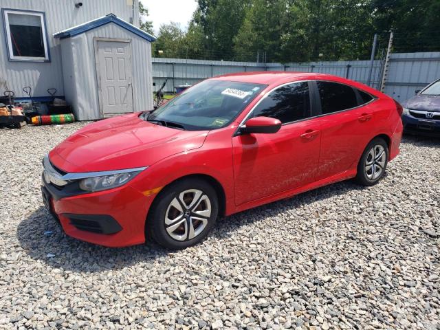 Sedans HONDA CIVIC 2016 Czerwony