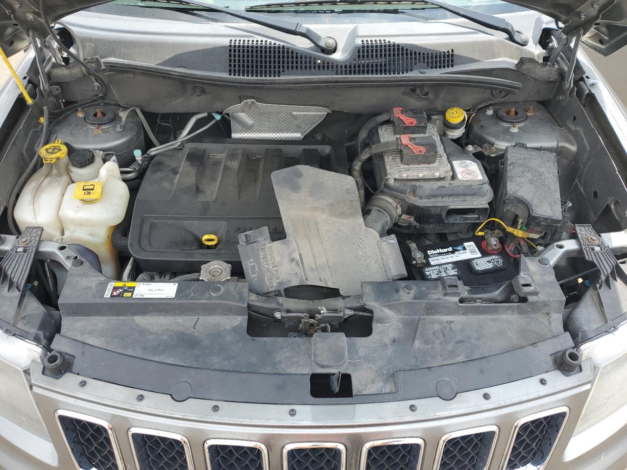 2014 Jeep Compass Sport VIN: 1C4NJDBB0ED592850 Lot: 63120425