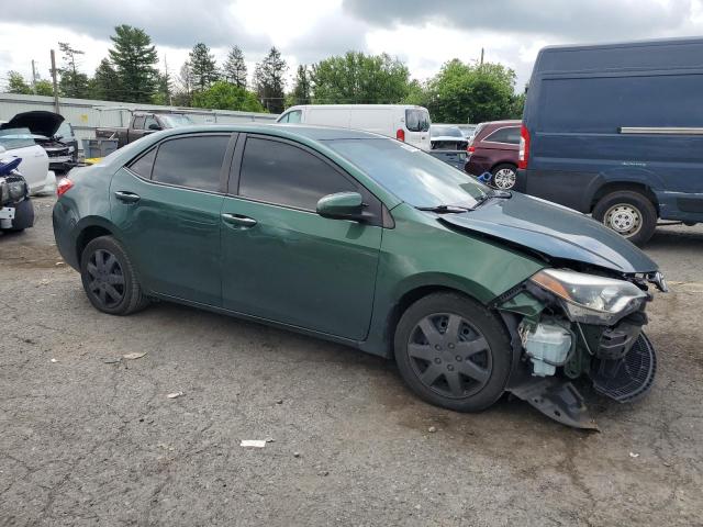  TOYOTA COROLLA 2016 Green