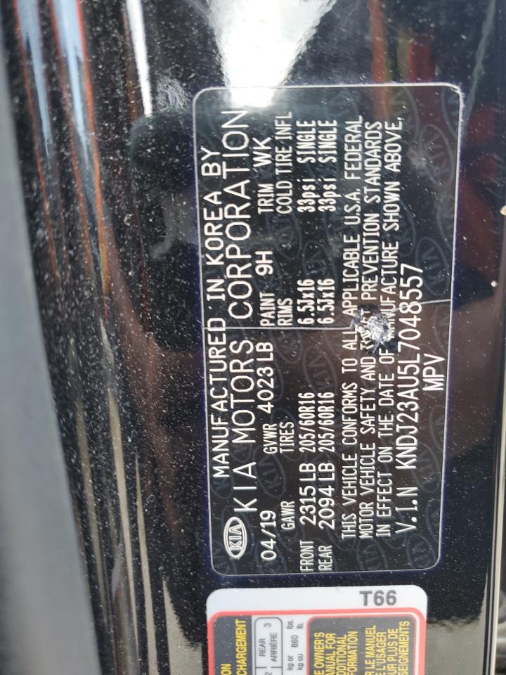 2020 Kia Soul Lx VIN: KNDJ23AU5L7048557 Lot: 64041775