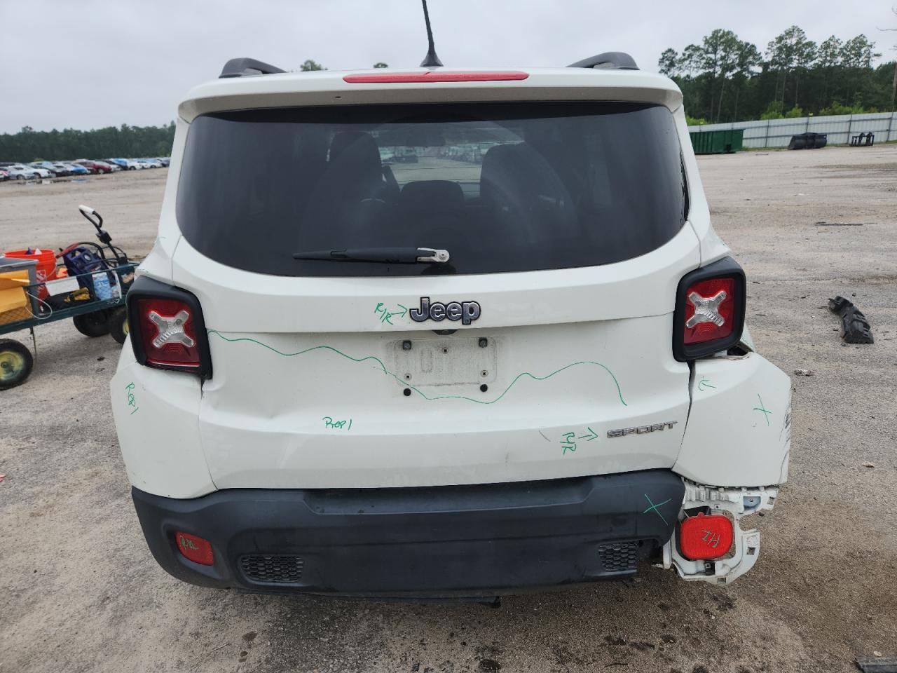 2017 Jeep Renegade Sport VIN: ZACCJAAB1HPE41769 Lot: 63827875