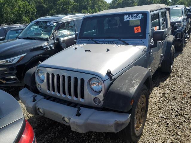 Parquets JEEP WRANGLER 2016 Srebrny