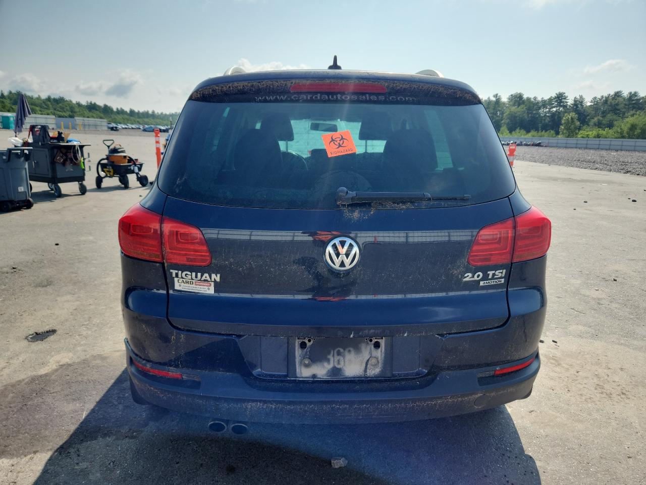 2013 Volkswagen Tiguan S VIN: WVGBV3AXXDW056999 Lot: 64880475