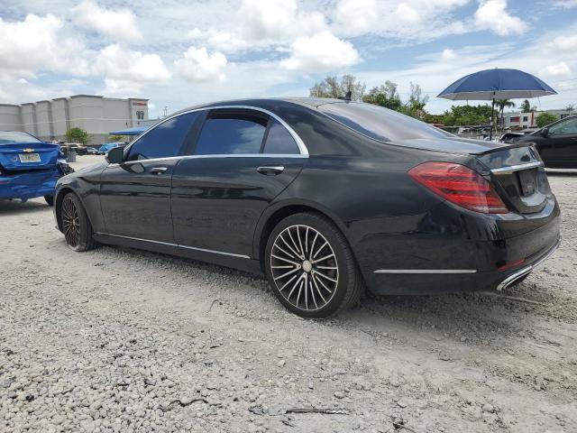  MERCEDES-BENZ S-CLASS 2018 Черный