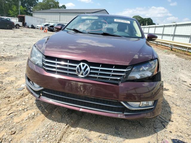  VOLKSWAGEN PASSAT 2012 Burgundy