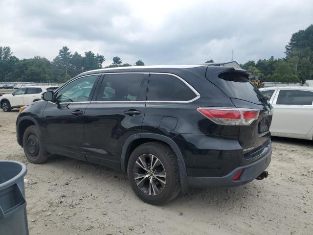  TOYOTA HIGHLANDER 2016 Черный