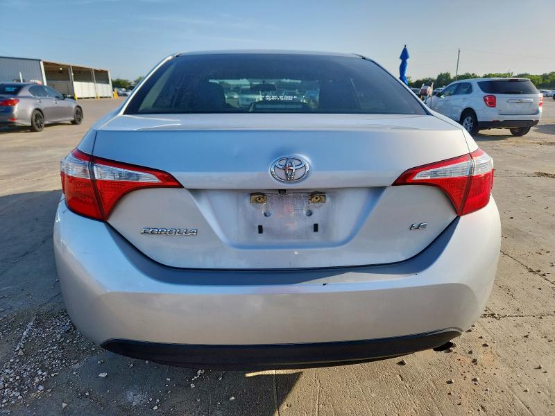  TOYOTA COROLLA 2015 Srebrny