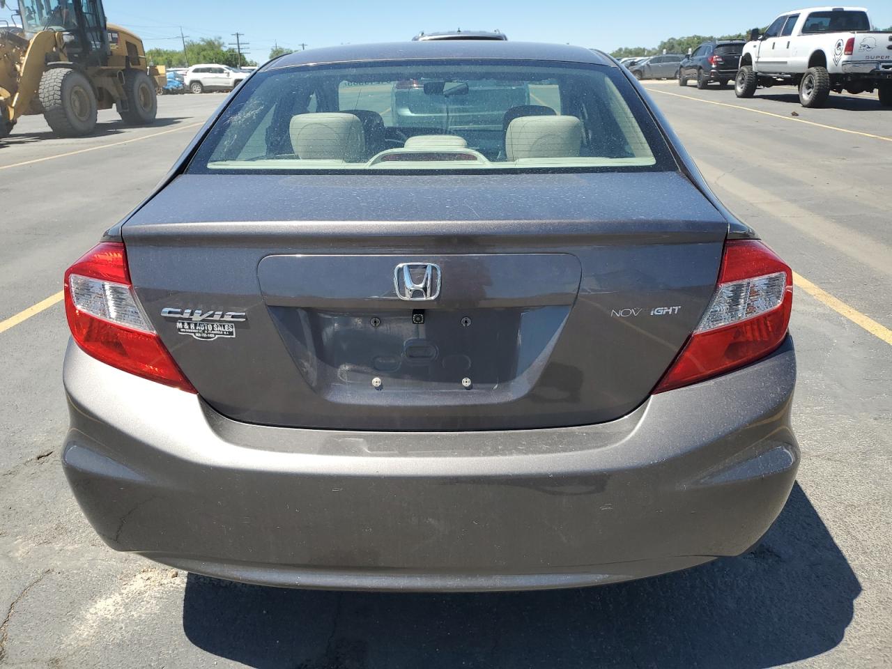 2012 Honda Civic Lx VIN: 19XFB2F54CE332165 Lot: 64219565