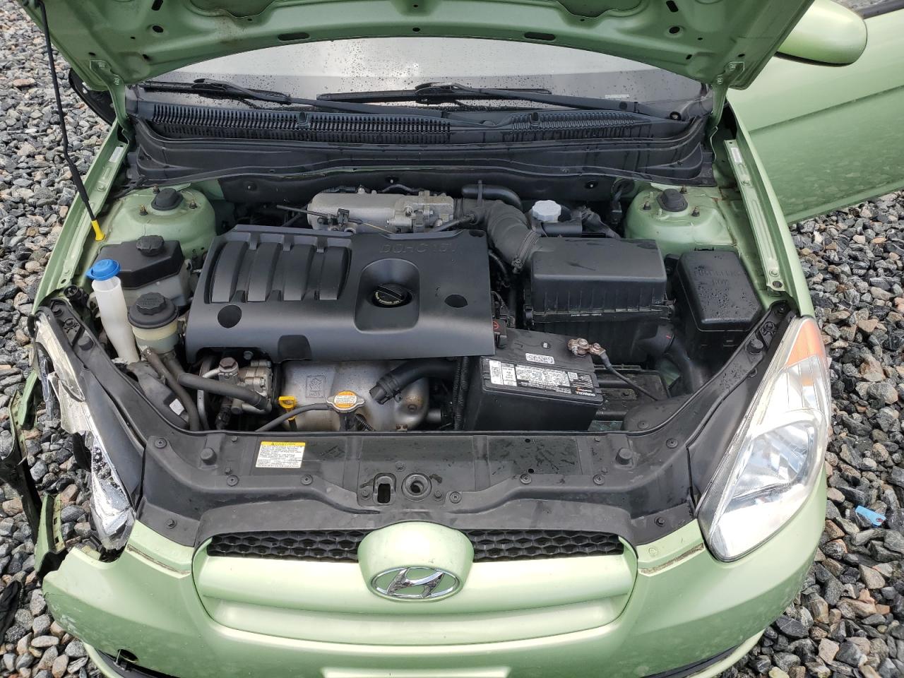 2010 Hyundai Accent Blue VIN: KMHCM3AC4AU180391 Lot: 64563995