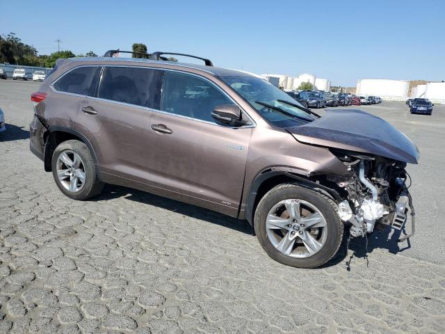  TOYOTA HIGHLANDER 2017 Brown