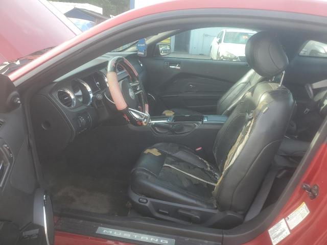 Coupet FORD MUSTANG 2012 Czerwony