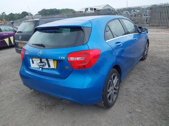 2015 MERCEDES BENZ A180 BLUE-