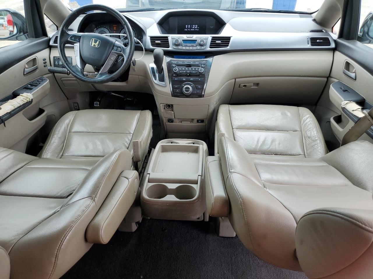 2011 Honda Odyssey Touring VIN: 5FNRL5H92BB014114 Lot: 64138545
