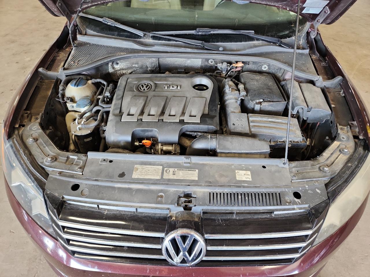 2012 Volkswagen Passat Sel VIN: 1VWCN7A30CC107517 Lot: 64884505