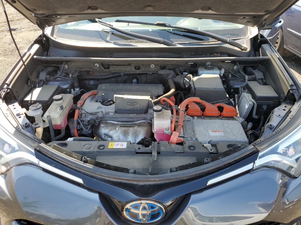 2017 Toyota Rav4 Hv Limited VIN: JTMDJREV7HD142177 Lot: 63115635