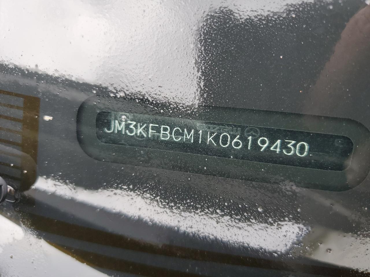 2019 Mazda Cx-5 Touring VIN: JM3KFBCM1K0619430 Lot: 64022465