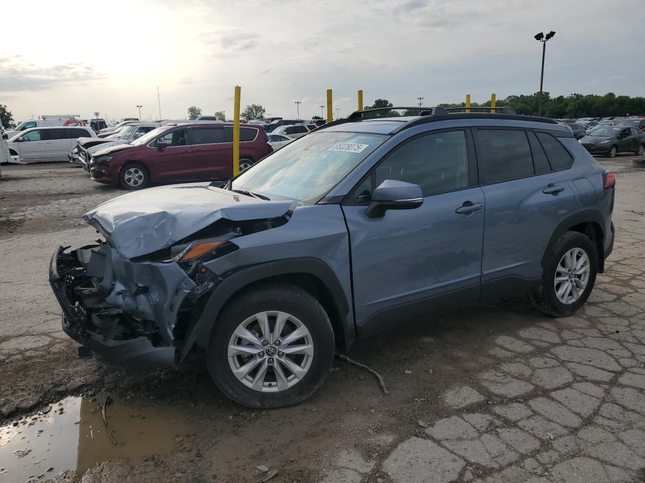 2023 Toyota Corolla Cross Le VIN: 7MUCAABG1PV077063 Lot: 65028075