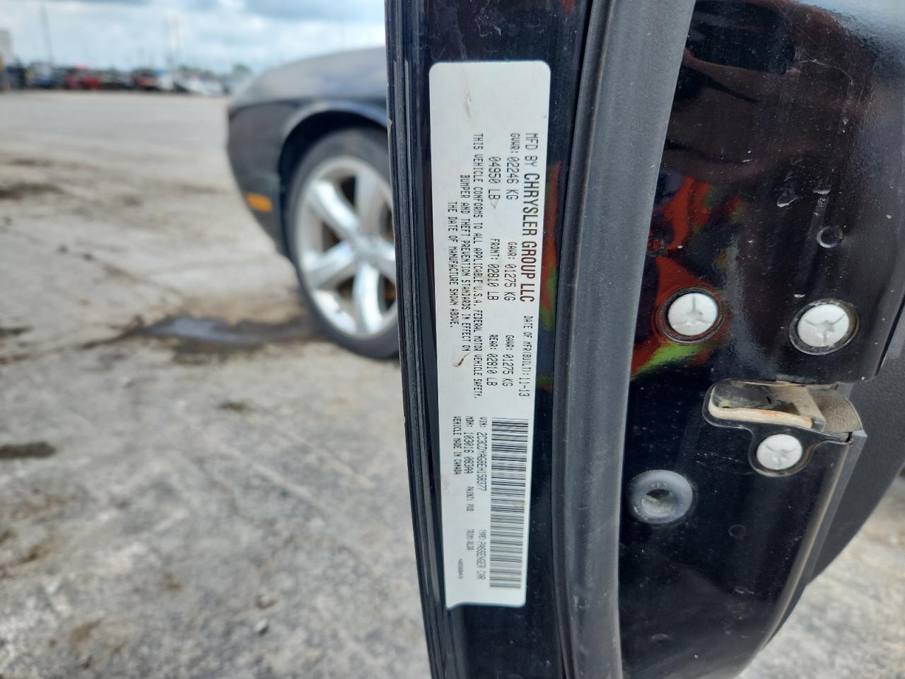 2014 Dodge Challenger Sxt VIN: 2C3CDYAG8EH158377 Lot: 64107105