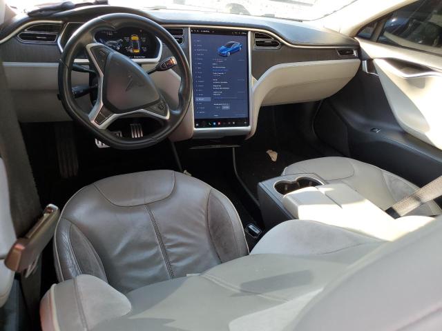 Hatchbacks TESLA MODEL S 2012 Granatowy
