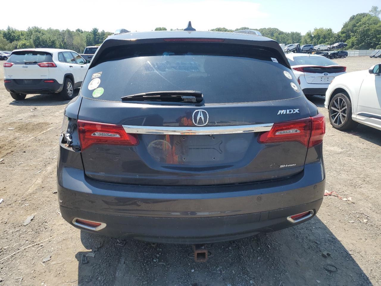 2016 Acura Mdx Advance VIN: 5FRYD4H96GB056004 Lot: 66436265