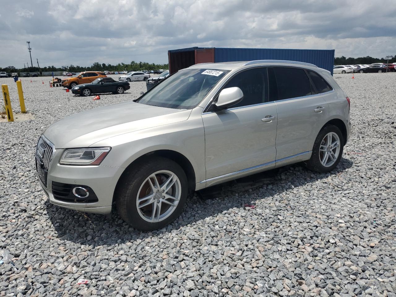 2015 Audi Q5 Tdi Premium Plus beige null diesel WA1CMAFP1FA059633 photo #1