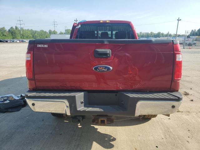 Pickups FORD F350 2016 Czerwony