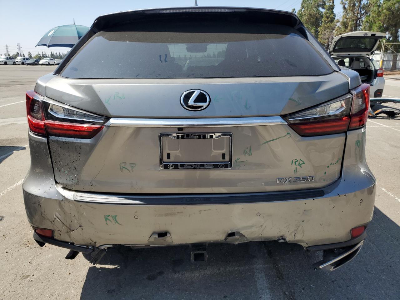2022 Lexus Rx 350 VIN: 2T2HZMDA2NC356834 Lot: 63120355