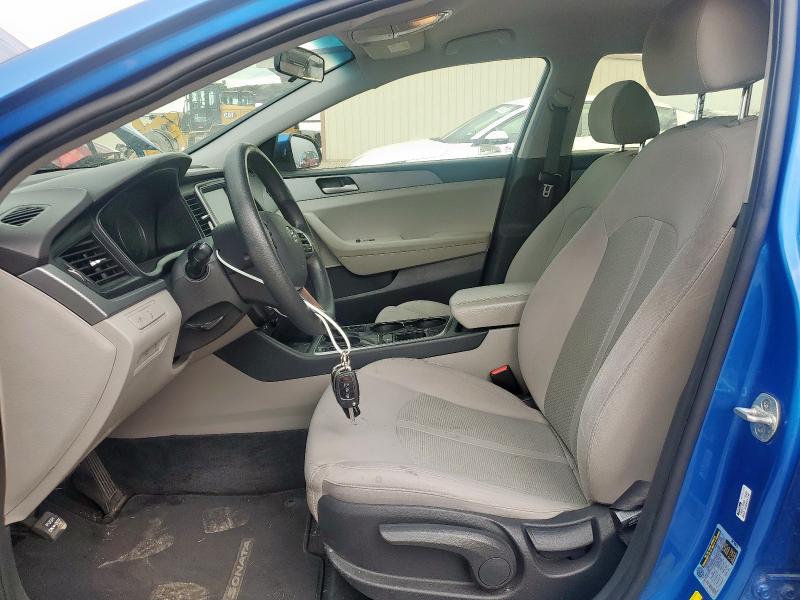  HYUNDAI SONATA 2018 Granatowy