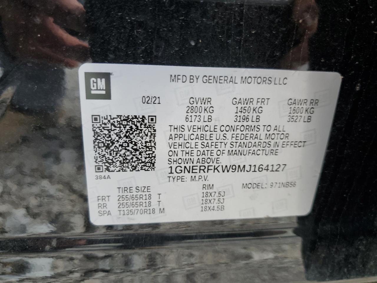 2021 Chevrolet Traverse Ls VIN: 1GNERFKW9MJ164127 Lot: 63288585