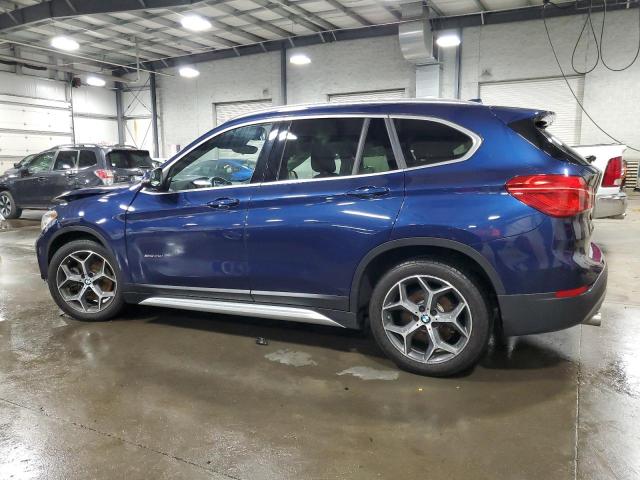  BMW X1 2016 Синий