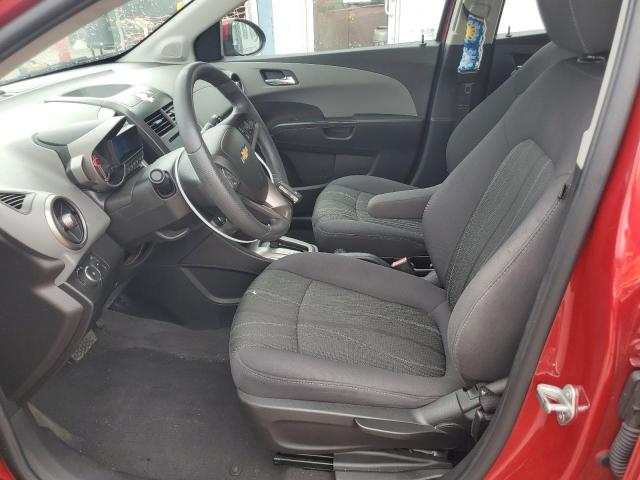  CHEVROLET SONIC 2013 Red
