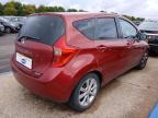2014 NISSAN NOTE TEKNA for sale at Copart NEWBURY