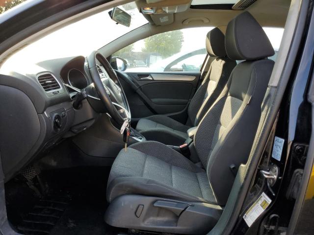 Hatchbacks VOLKSWAGEN GOLF 2013 Czarny