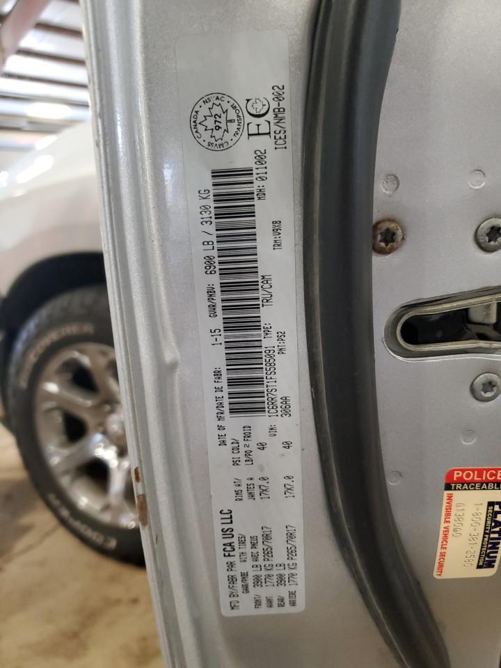 2015 Ram 1500 St VIN: 1C6RR7ST1FS585091 Lot: 63380465