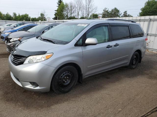 2011 TOYOTA SIENNA    for sale at Copart ON - TORONTO